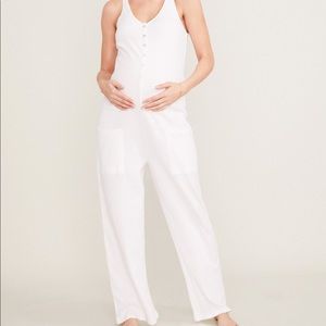 NWT Hatch 24/7 Feeding Jumpsuit Size 0 White